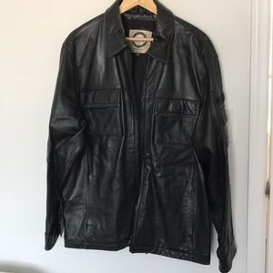 Leather jacket